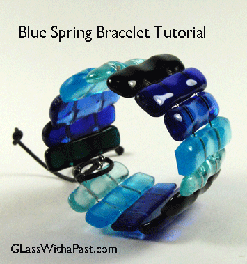 Blue Spring Bracelet Tutorial
