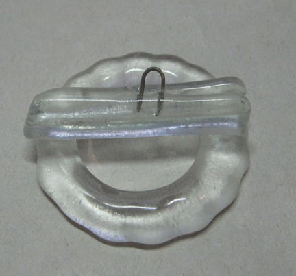 Clear Glass Toggle 