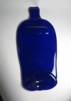Fused Blue Bottle