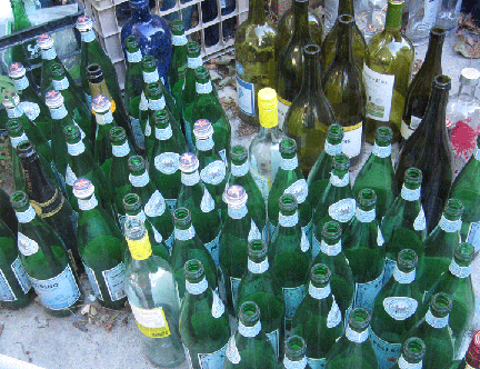 Bottles with Labels