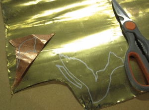 preparing copper sheet for fusing