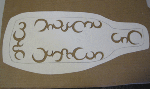cut fiber paper