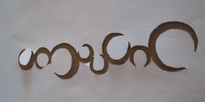 kiln carving stencil